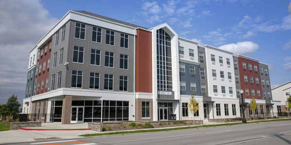 Summit Hall view from the street